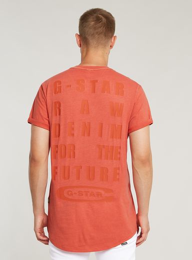 Text Back Graphic Overdyed Lash T-Shirt